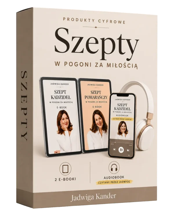 Komplet cyfrowy — dwa e-booki i audiobook